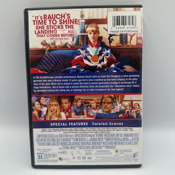 The Bronze DVD 2015 Comedy Melissa Rauch Gary Cole Thomas Middleditch R Sony - Picture 2 of 3